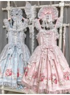 Vcastle Strawberry Box Blouse and JSK(Pre-Order/3 Colours/Full Payment Without Shipping)